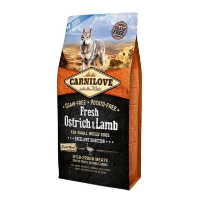 Small Adult Dog Food 1.5KG - Fresh Ostrich & Lamb - Image 1 of 2