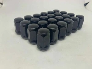 Holden Commodore Statesman VQ,VR,VS 20 Black Wheel Nuts 12mm x 1.5 - Picture 1 of 1
