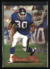 Charles Way  1998 Flair Showcase Row 2 #68 Football Card
