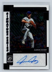 2022 Donruss Optic #SIGS-AA Aaron Ashby - Picture 1 of 2