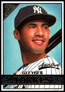 2020 Topps Gallery Artist Proof #2 Gleyber Torres NM-MT New York Yankees