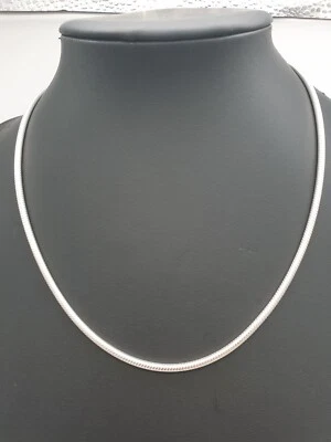 925 Sterlingsilber Collier / Anhänger / PANDORA / 50,0cm / 41,9g - Bild 1 von 2