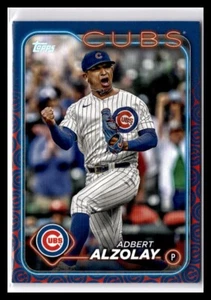 2024 Topps Series 1 - Adbert Alzolay #129 Team Boarder Cubs - Picture 1 of 2