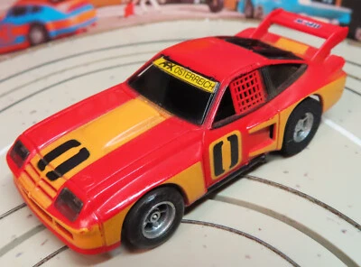 Faller Aurora 5653 ~~ AFX Monza GT mit Fahrlicht, Hinterreifen sind neu #DEZ3074 - Bild 1 von 3