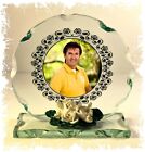 Daniel O'Donnell Photo Cut Glass Round Plaque Frame by Cellini Plaques