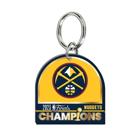 Denver Nuggets 2023 Wincraft NBA Champions Acrylic Key Ring Cover