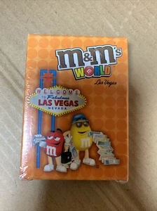 Vtg 2011 USAopoly M&M's WORLD Las Vegas NV - PLAYING CARDS - NEW Factory SEALED - Picture 1 of 8