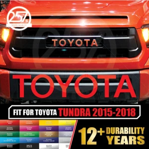 Grille Letters Decal for TRD PRO 2015 16 17 18 19 20 2021 TUNDRA Grill Sticker - Bild 1 von 22