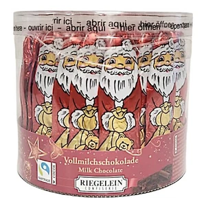 Festlicher Riegelein Weihnachtsmann Schokotrommel 58 Mini Nikolausleckereien süße Jahreszeiten - Bild 1 von 13