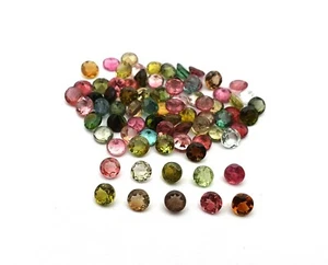 Lote de 16 piedras preciosas sueltas de corte redondo múltiple natural 4,25 mm 5 quilates - Imagen 1 de 5