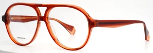 GIGI STUDIOS Phoebe 6827/5 Orange Womens Aviator Eyeglasses 54-14-140 B:50 - Picture 1 of 16