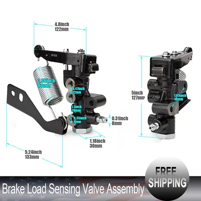 New Brake Load Sensing Valve Assembly For Nissan D21 Pickup Hardbody 1993-1997 Foto 1 de 4