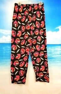 DISNEY Boys PJ Pajama BLACK Lounge Pants "ANIMAL" Lightweight Stretch size XL - Picture 1 of 3