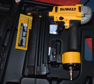 DEWALT DWFP12233 18-Gauge Precision Point Pneumatic Brad Nailer with case - Picture 1 of 8