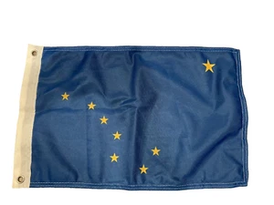 12x18 12"x18" State of Alaska Grommets Flag Boat Car Garden-ON SALE!10,bx29 - Picture 1 of 1
