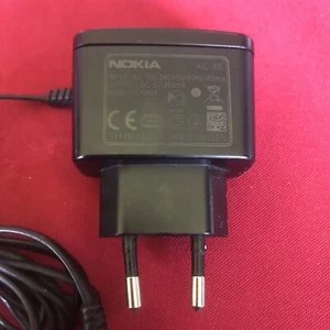 Original Nokia AC-3E Adaptateur Chargeur Secteur Nokia 1200/1202/1203/1208/asha - Afbeelding 1 van 5