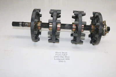 2003 Ski-doo Legend 500 Rer Zx Drive Cog Kog Axle Shaft Sprockets  Speed Sensor - Image 1 of 4