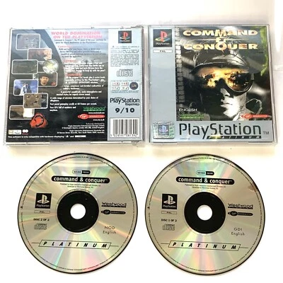 Command & Conquer Sony PlayStation 1: Platinum Label PS1 PSX PAL - No Manual - Bild 1 von 4