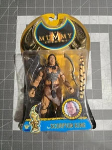 The Mummy Returns Scorpion King Action Figure The Rock Universal Studio Vintage - Foto 1 di 9