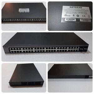 Netgear 48-Port Gigabit Ethernet Smart Switch With 2 Dedicated SFP Ports - Picture 1 of 10