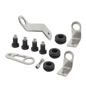 Bolt-On Radiator Bracket Kit For 92-00 EK EG K20 K24 K-Swap Motor - Picture 1 of 13