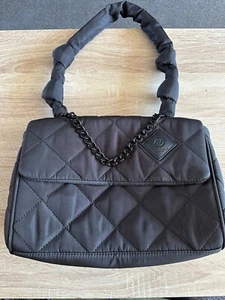 river island black quilted hand bag - Picture 1 of 13