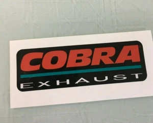Cobra Exhaust Decal Reproduction ATC TRX LT 70 90 110 185 200 250 350 - Picture 1 of 2