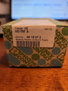 PHOENIX CONTACT 0818072 UC-TM 8 TERMINALMARKER (1) Box mit 10 BLATT KOSTENLOSER VERSAND - Bild 1 von 2