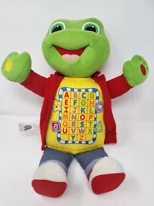 Bambola rana peluche Leapfrog My Own Learning Leap interattiva 17" USATA PER PARTE - Foto 1 di 10