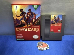 JUEGO NINTENDO NES PAL INGLES CAJA - BRODERBUND LEGACY OF THE WIZARD - Imagen 1 de 8