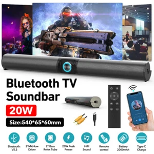3D Surround Bluetooth Tisch Soundbar Subwoofer TV Heimkino System Lautsprecher - Bild 1 von 14