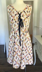 Vtg ROBERT PETERS Corset BABY DOLL Dress KNIT "The Trevira Era" MICIA Of ROME - Picture 1 of 9