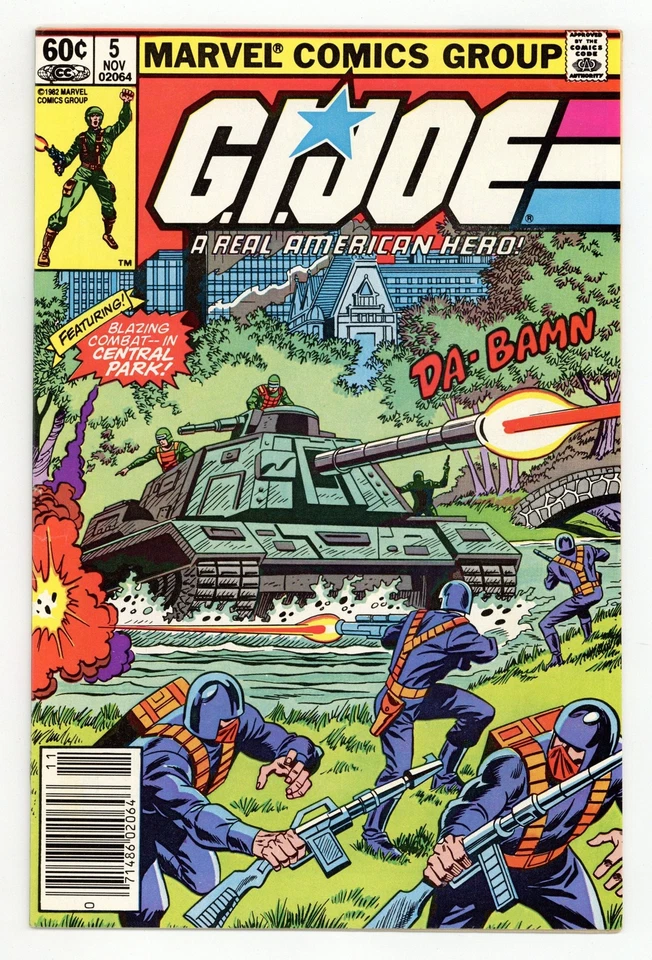 GI Joe A Real American Hero #5N FN+ 6.5 1982 - Image 1 of 1