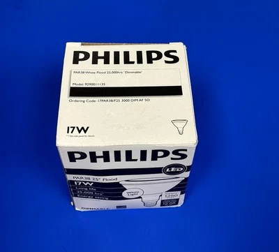 Philips 17 W Led Dimmble White Flood and Led Par38 Light Bulb 3/PK - Image 1 of 4