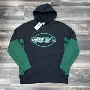 Nike New York Jets Rewind Club Pullover Hoodie Logo Sweatshirt schwarz Herren Large - Bild 1 von 6
