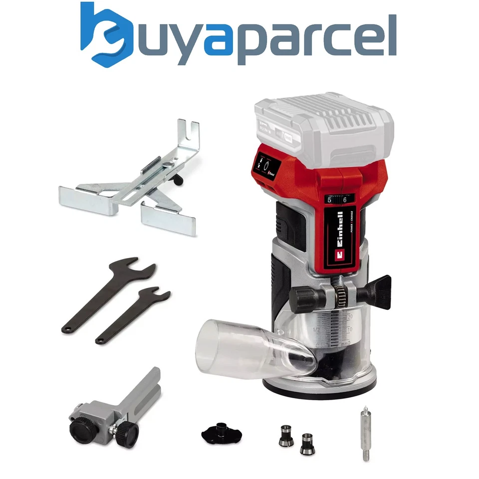 Einhell Professional 18V Brushless Palm Router Trimmer PXC TP-ET 18 Li - Body - Image 1 of 4