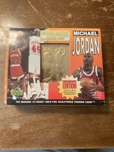 1995 Upper Deck Michael Jordan 23 Karat Gold Foil Card - Bild 1 von 10