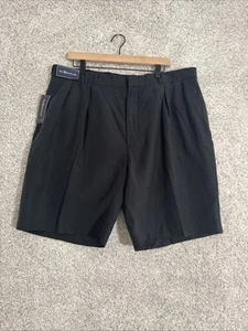 Polo by Ralph Lauren Shorts Linen Silk Mens 40 Black Dress Golf Pleated NWT - Bild 1 von 13