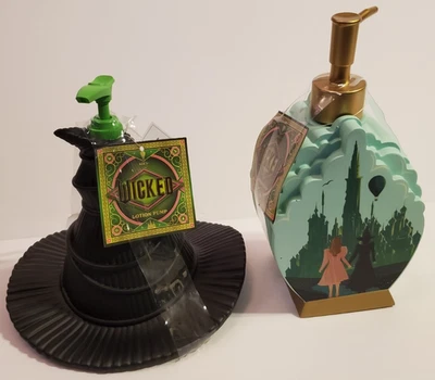 Dispensadores de bomba de jabón/loción Wicked Black Hat o Glinda & Elphaba Foto 1 de 4
