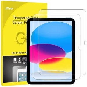 JETech Screen Protector for iPad 10.2-Inch 9/8/7 Generation Tempered Glass-OPEN - Afbeelding 1 van 1