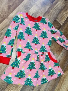Mini Boden 4-5 YEARS GIRLS DRESS HOLIDAY CHRISTMAS  - Picture 1 of 5