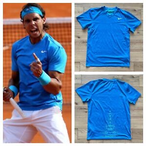 Nike Rafa Nadal 2011 French Open Men's Tennis Shirt Top Size M