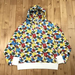 BAPE MILO LOGO pullover hoodie A Bathing Ape Size XL - Picture 1 of 7