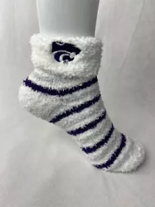 Kansas State Wildcats gestreifte unscharfe Manschettensocken Medium - Bild 1 von 1
