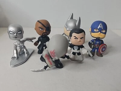 Funko Marvel Universe Mystery Minis Figura Bobbleheads Lote de SEIS - Batman NO Foto 1 de 4