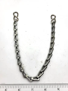 EVER-TITE 3120CHSS, 0.105" DIAM 316 SS SINGLE JACK CHAIN W/S-HOOKS, 0144G - Picture 1 of 3