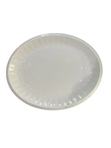 Plato ovalado crema vintage Wedgwood Queensware 13" porcelana de hueso - Imagen 1 de 2