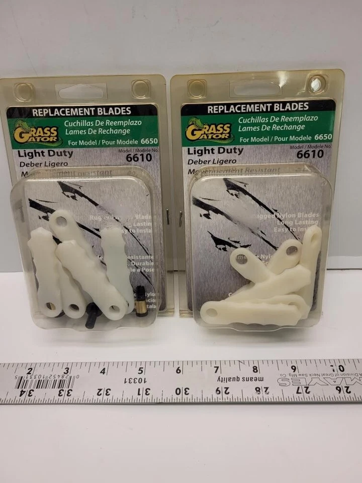 NOS Grass Gator 6610 Electric Multifit Replacement Blades for Models 6600 6650