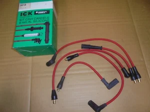 CAVI CANDELE ICK 8mm SILICONE ROSSI plug wires FIAT REGATA 70 - Bild 1 von 2