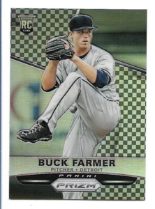 2015 Panini Prizm Black and White Checker #186 Buck Farmer /149 Rookie Tigers RC - Picture 1 of 2